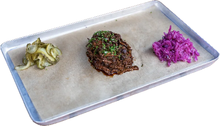 Pulled Beef vom Blech